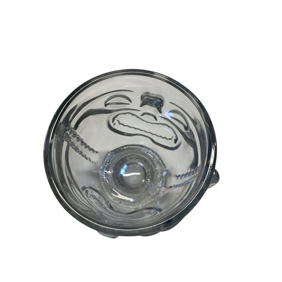 Walt Disney World Polynesian Resort TIKI Head Clear Glass Cup Tumbler Bar Mug - Picture 6 of 6